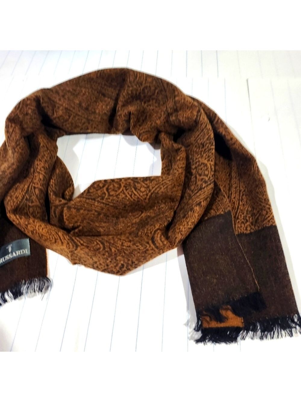 Trussardi scarf made in Italy 🇮🇹
